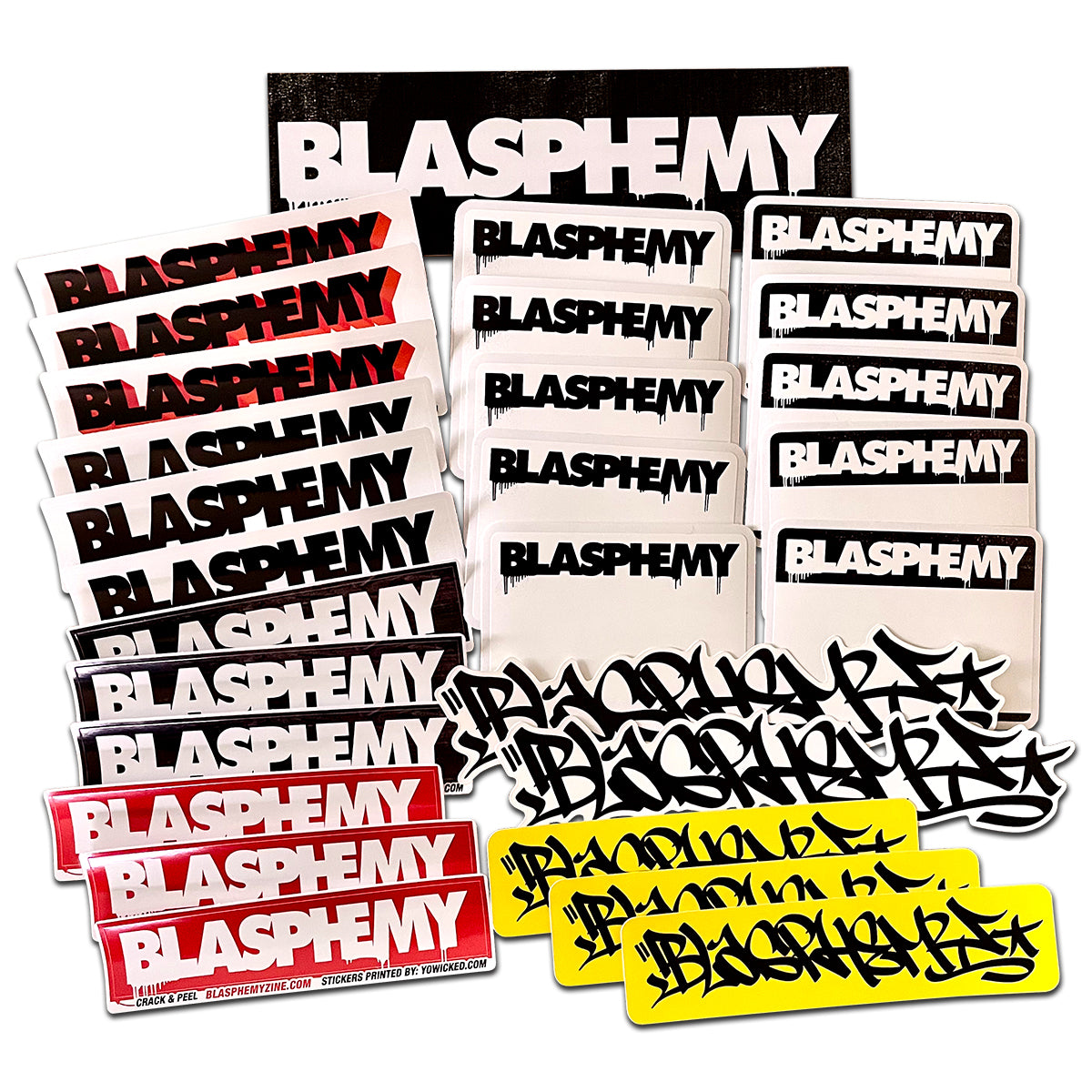 BLASPHEMY Sticker Pack