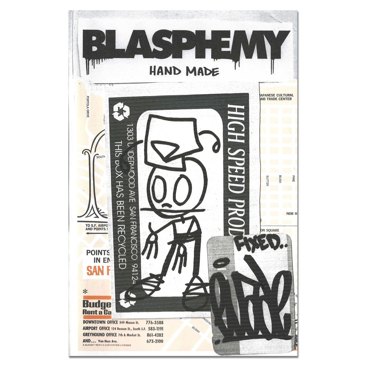 BLASPHEMY Hand Made 38/64